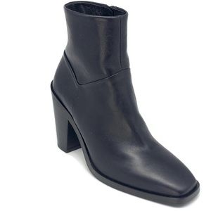 Rag & Bone Axel Block Heel Bootie in Black